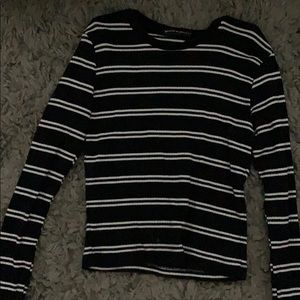 Brandy Melville long sleeve striped shirt